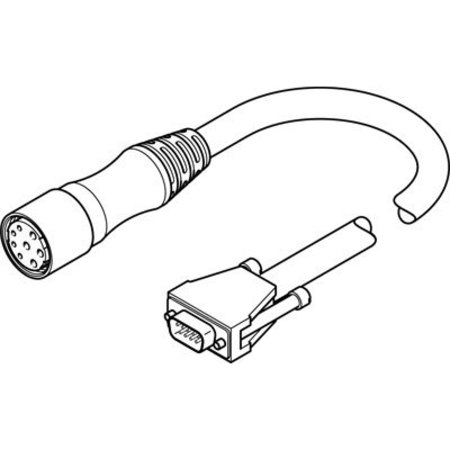 FESTO Resolver Cable NEBM-M23G12-E-10-N-S1G9 NEBM-M23G12-E-10-N-S1G9